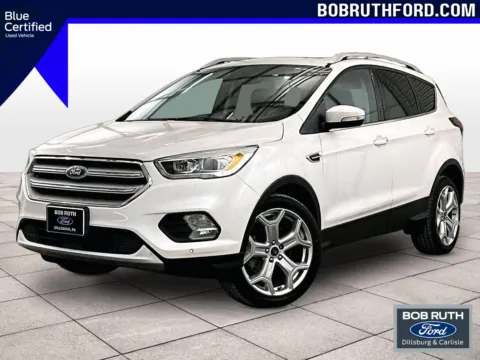 White 2019 Ford Escape Titanium for sale in Dillsburg, PA