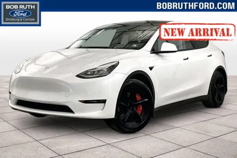 White 2021 Tesla Model Y Long Range for sale in Dillsburg, PA