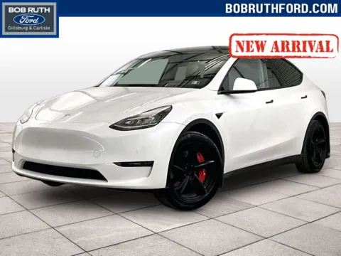 White 2021 Tesla Model Y Long Range for sale in Dillsburg, PA