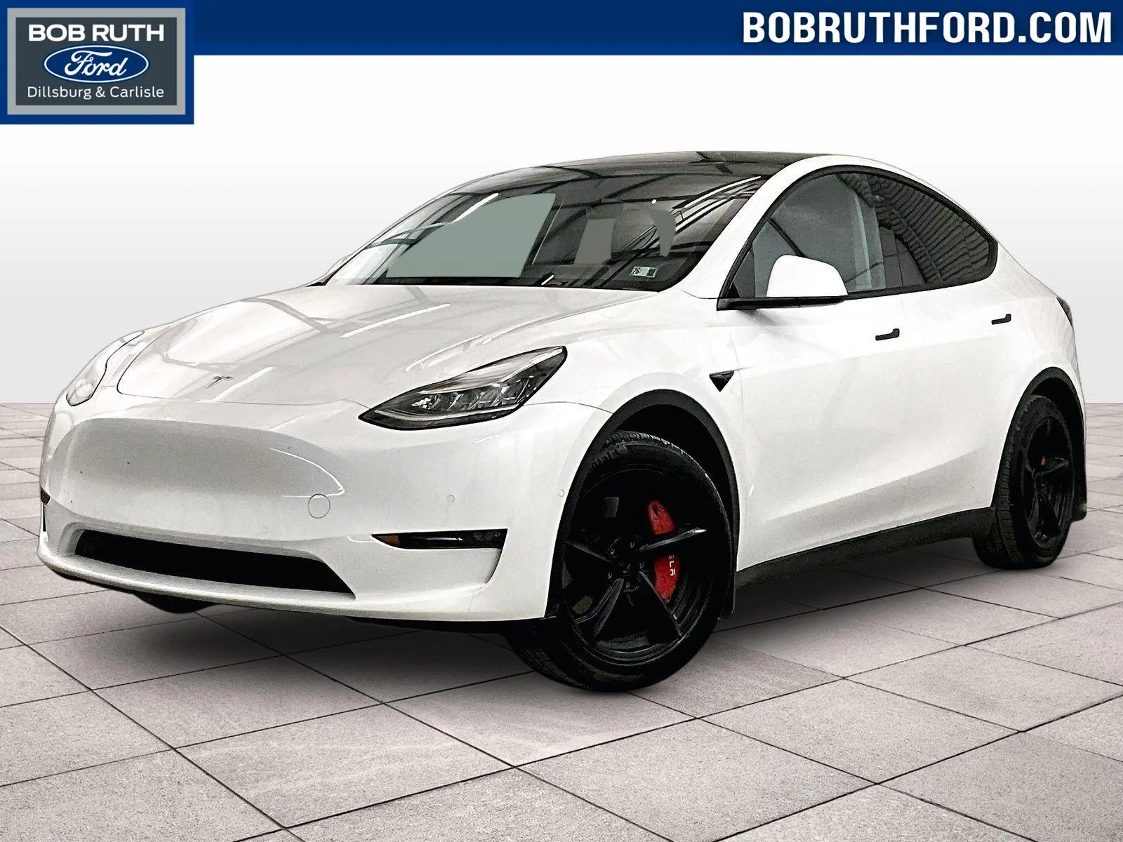 White 2021 Tesla Model Y Long Range for sale in Dillsburg, PA