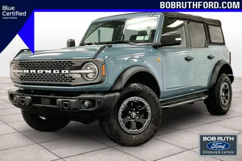 Blue 2022 Ford Bronco Badlands for sale in Dillsburg, PA