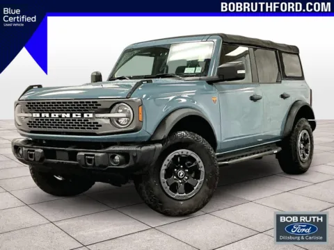 Blue 2022 Ford Bronco Badlands for sale in Dillsburg, PA