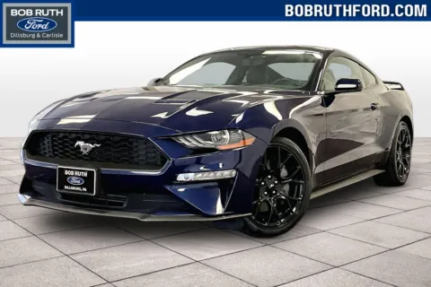 Blue 2018 Ford Mustang EcoBoost Premium for sale in Dillsburg, PA