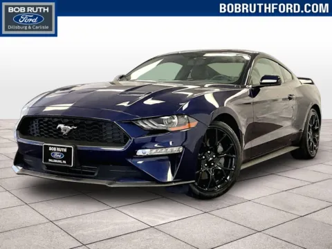 Blue 2018 Ford Mustang EcoBoost Premium for sale in Dillsburg, PA