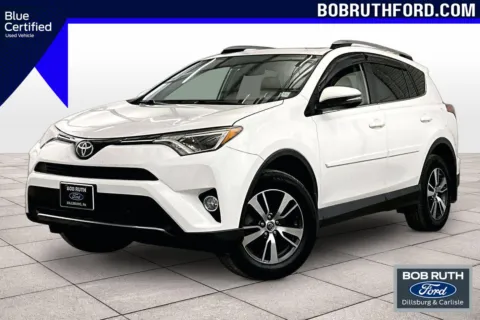 White 2017 Toyota RAV4 XLE for sale in Dillsburg, PA