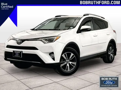 White 2017 Toyota RAV4 XLE for sale in Dillsburg, PA