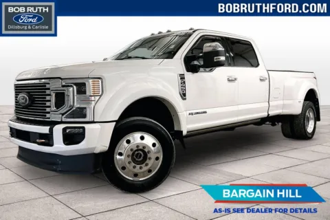 White 2022 Ford Super Duty F-450 DRW Platinum for sale in Dillsburg, PA