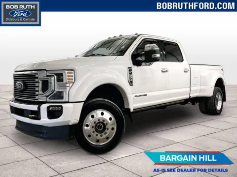 White 2022 Ford Super Duty F-450 DRW Platinum for sale in Dillsburg, PA