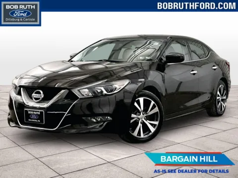 Red 2016 Nissan Maxima 3.5 S for sale in Dillsburg, PA