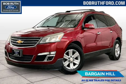 Red 2013 Chevrolet Traverse LT for sale in Dillsburg, PA