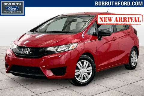 Red 2016 Honda Fit LX for sale in Dillsburg, PA