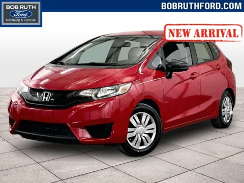 Red 2016 Honda Fit LX for sale in Dillsburg, PA