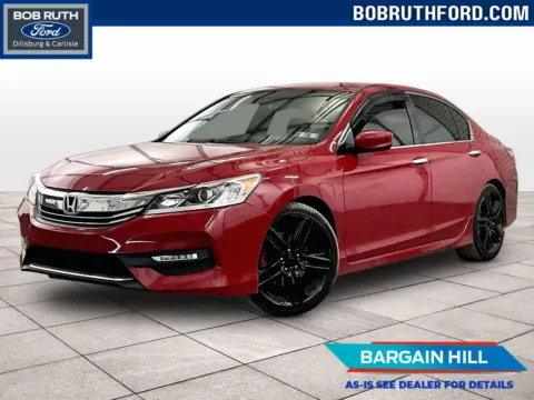 Red 2016 Honda Accord Sedan Sport for sale in Dillsburg, PA