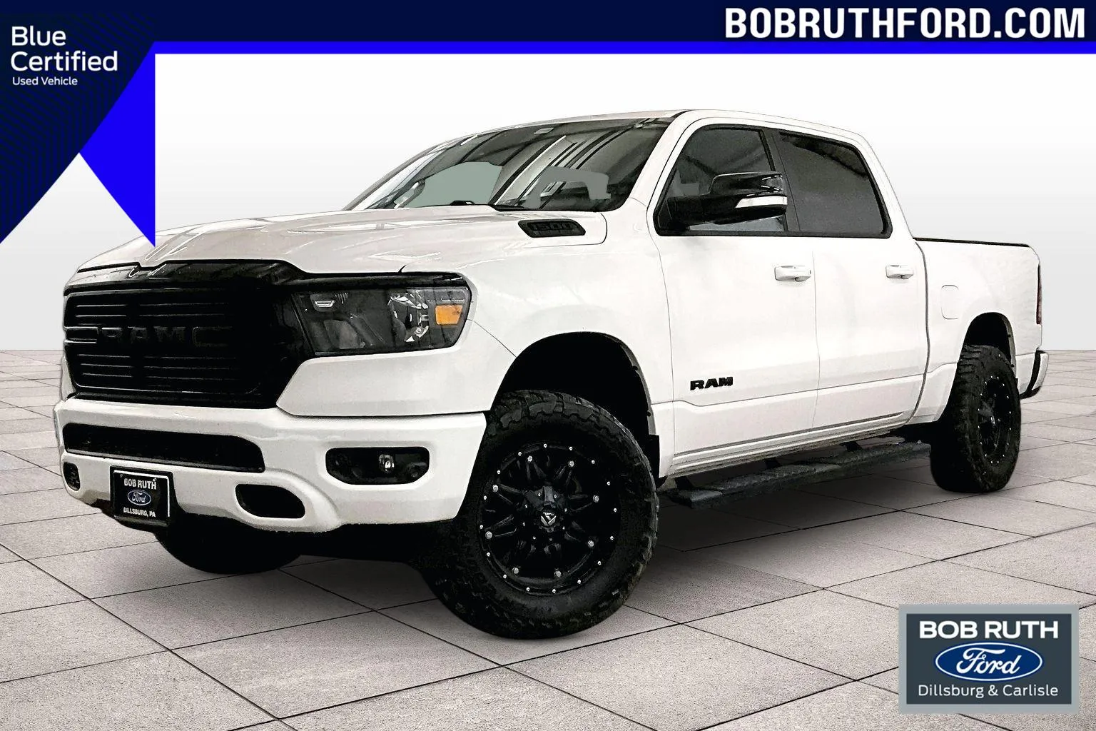 White 2021 Ram 1500 Big Horn for sale in Dillsburg, PA