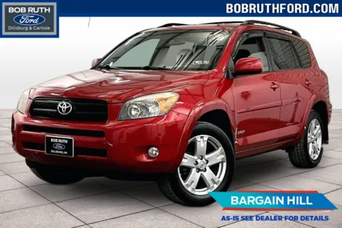 Red 2007 Toyota RAV4 Sport for sale in Dillsburg, PA