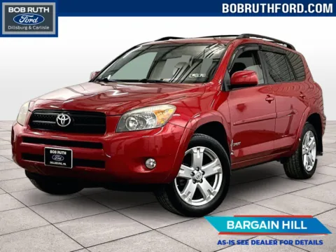 Red 2007 Toyota RAV4 Sport for sale in Dillsburg, PA