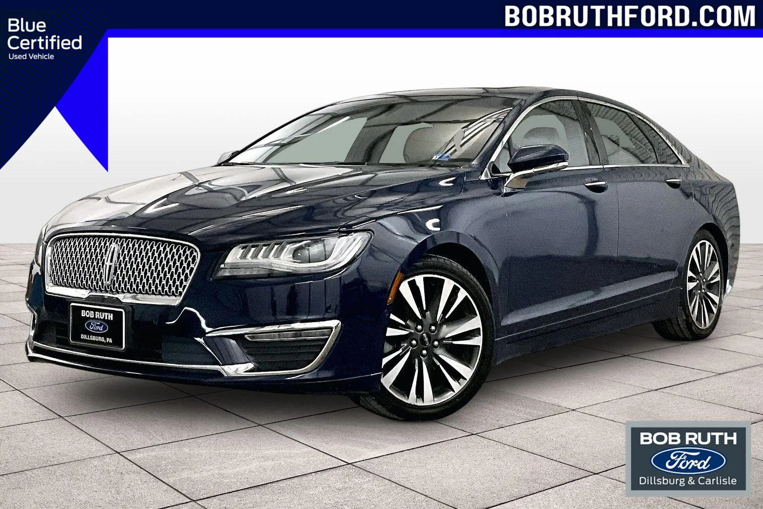 Blue 2019 Lincoln MKZ Reserve II for sale in Dillsburg, PA