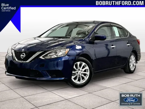 Blue 2019 Nissan Sentra SV for sale in Dillsburg, PA