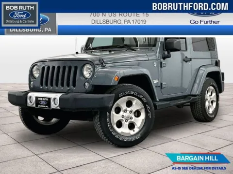 Gray 2014 Jeep Wrangler Sahara for sale in Dillsburg, PA