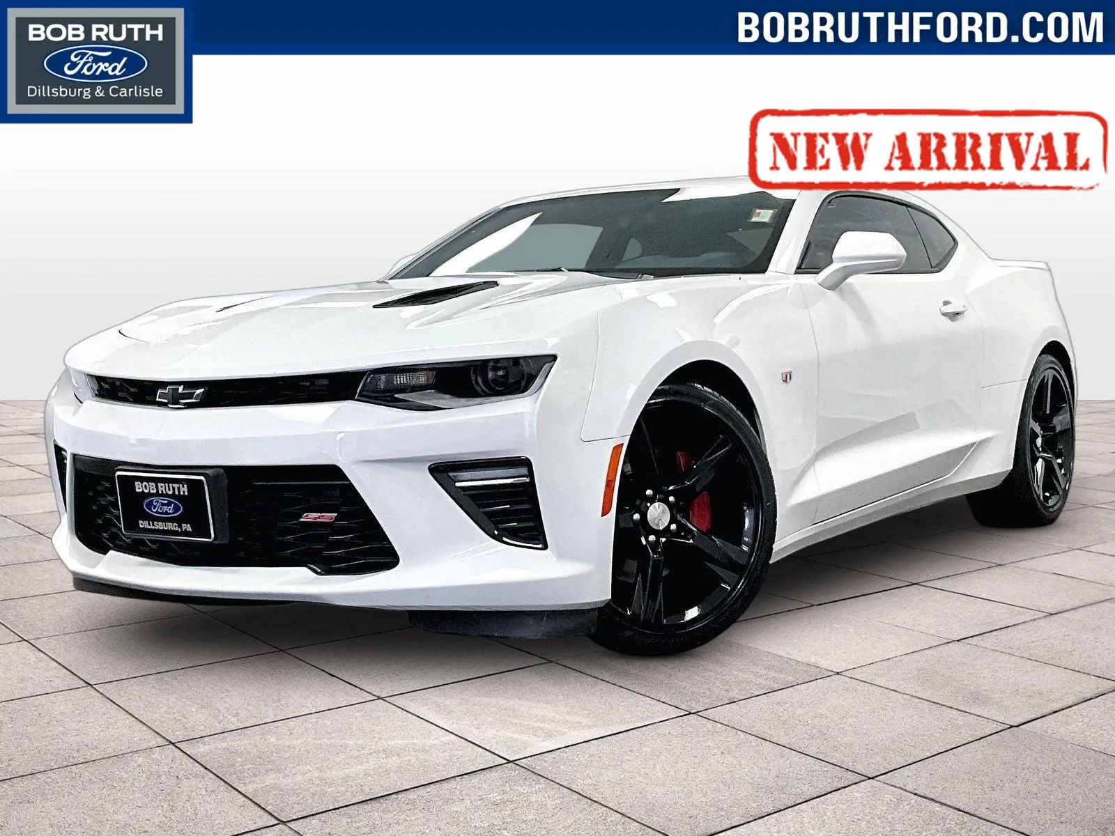 White 2017 Chevrolet Camaro 1SS for sale in Dillsburg, PA