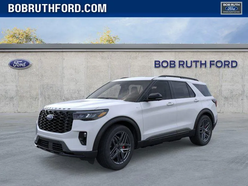 White 2026 Ford Explorer ST-Line for sale in Dillsburg, PA