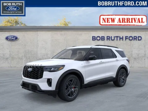 White 2026 Ford Explorer ST-Line for sale in Dillsburg, PA