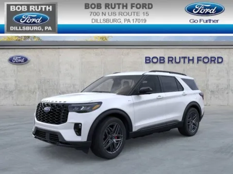White 2026 Ford Explorer ST-Line for sale in Dillsburg, PA