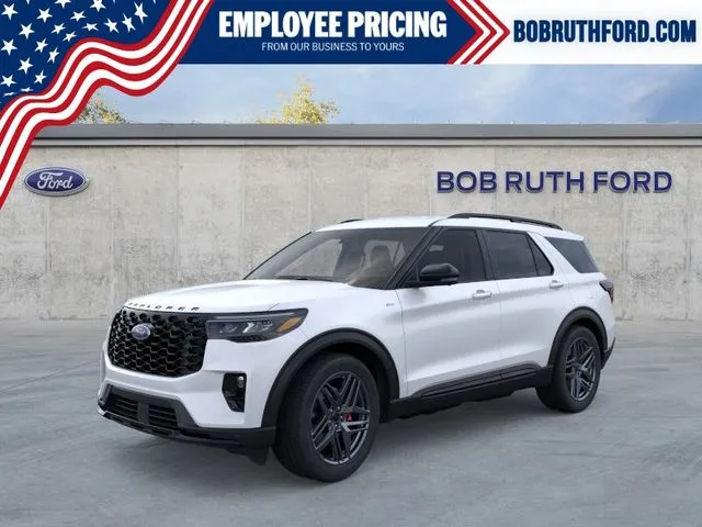 White 2026 Ford Explorer ST-Line for sale in Dillsburg, PA