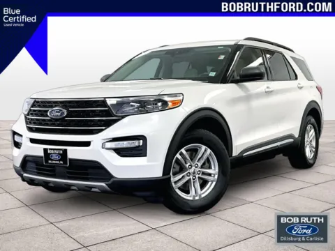 White 2020 Ford Explorer XLT for sale in Dillsburg, PA