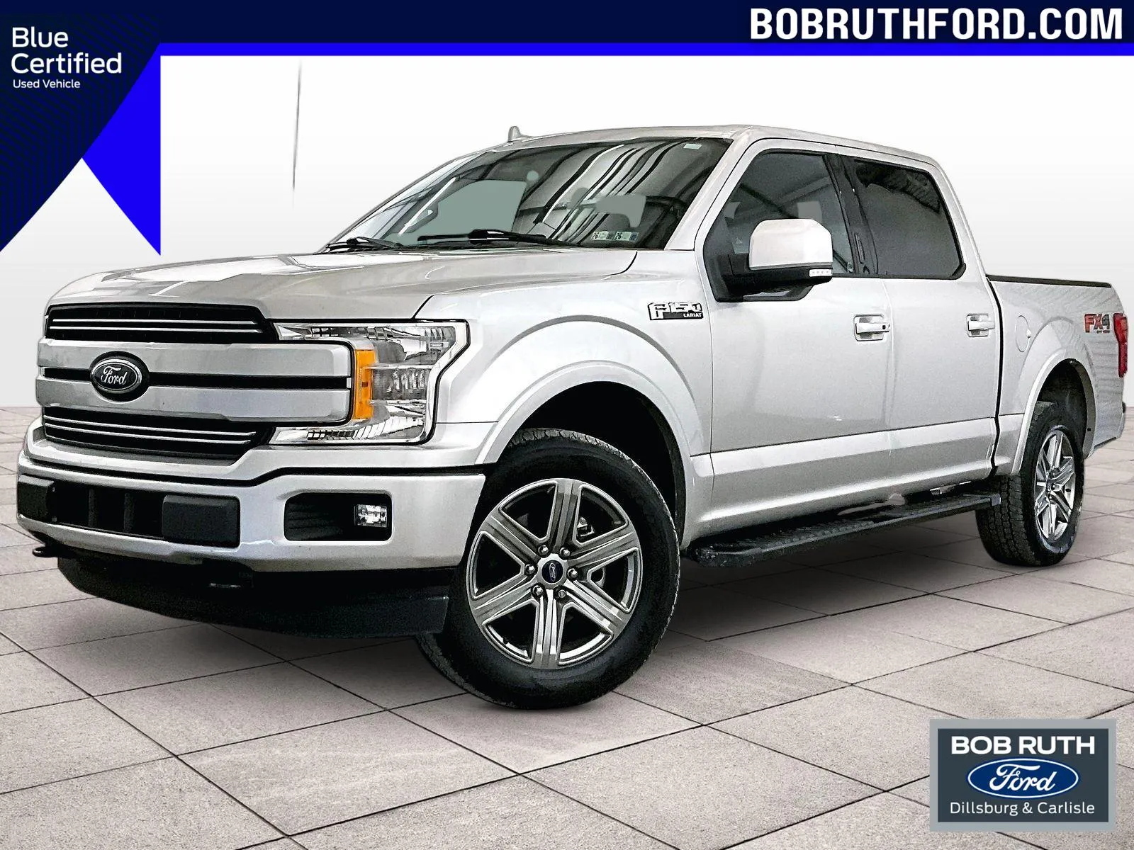 Silver 2018 Ford F-150 LARIAT for sale in Dillsburg, PA