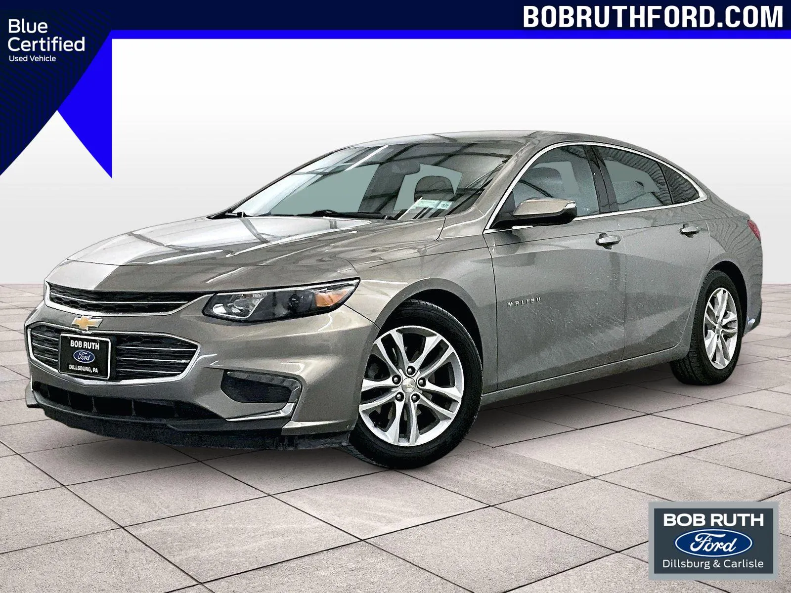 Gray 2017 Chevrolet Malibu LT for sale in Dillsburg, PA