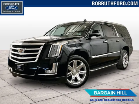 Black 2015 Cadillac Escalade ESV Luxury for sale in Dillsburg, PA