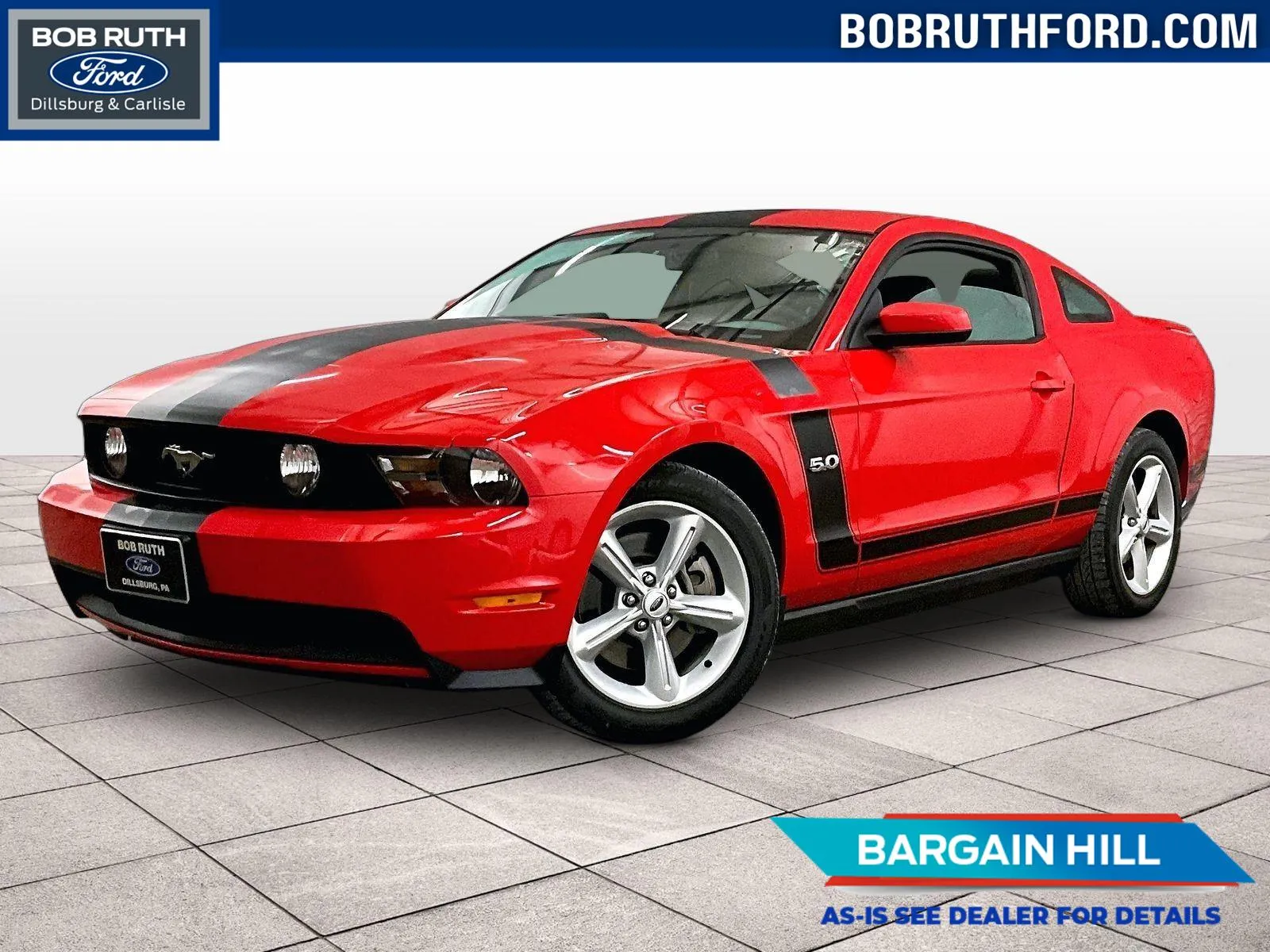Red 2012 Ford Mustang GT Premium for sale in Dillsburg, PA