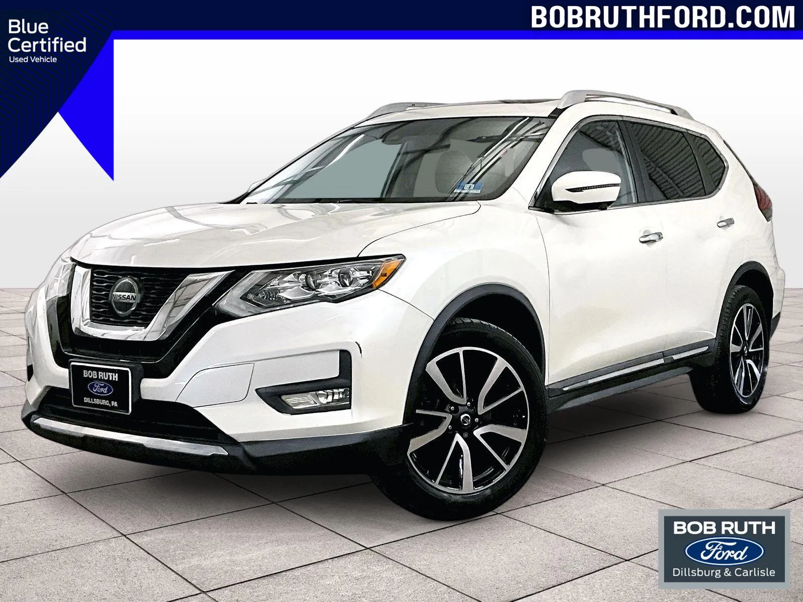 White 2019 Nissan Rogue SL for sale in Dillsburg, PA