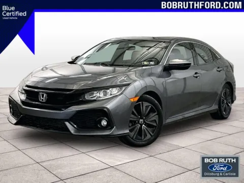 Gray 2017 Honda Civic Hatchback EX for sale in Dillsburg, PA