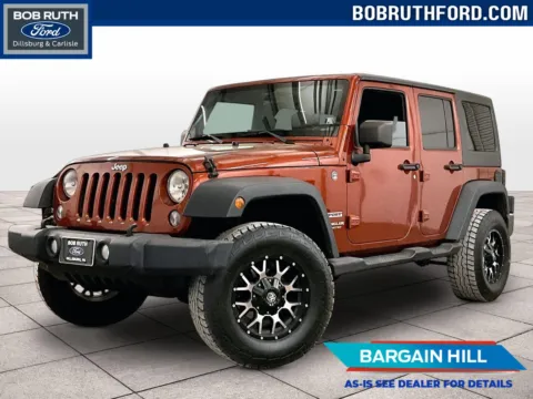 Red 2014 Jeep Wrangler Unlimited Sport for sale in Dillsburg, PA