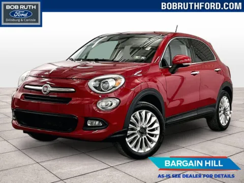 Red 2016 FIAT 500X Lounge for sale in Dillsburg, PA