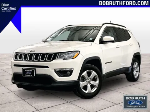 White 2019 Jeep Compass Latitude for sale in Dillsburg, PA