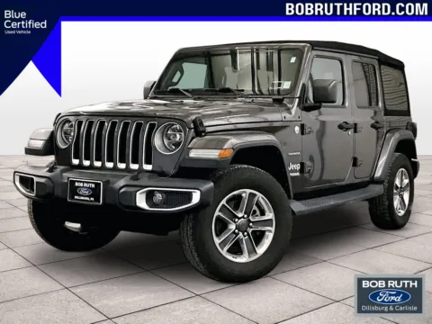 Gray 2019 Jeep Wrangler Unlimited Sahara for sale in Dillsburg, PA