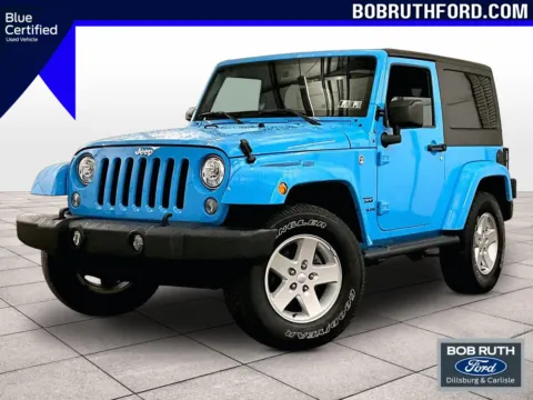 Blue 2017 Jeep Wrangler Sport for sale in Dillsburg, PA