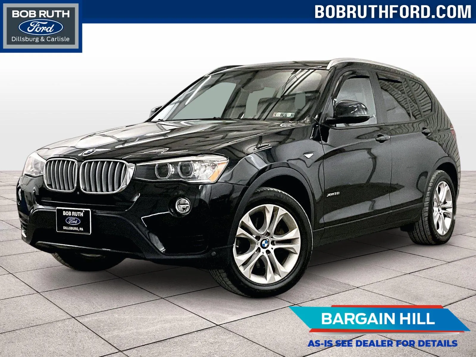 Black 2017 BMW X3 xDrive35i for sale in Dillsburg, PA
