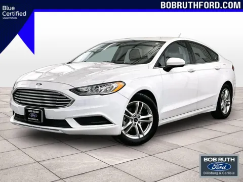 White 2018 Ford Fusion SE for sale in Dillsburg, PA