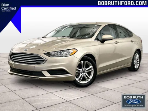 White 2018 Ford Fusion SE for sale in Dillsburg, PA