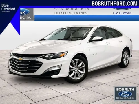 White 2020 Chevrolet Malibu LT for sale in Dillsburg, PA