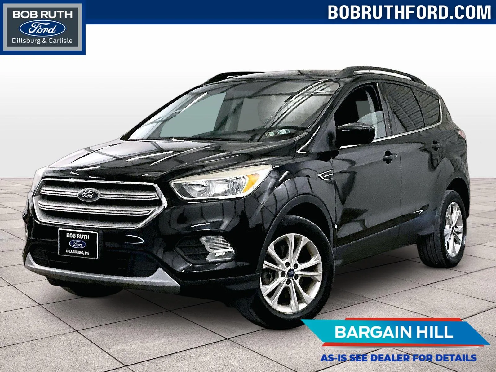 Black 2018 Ford Escape SE for sale in Dillsburg, PA