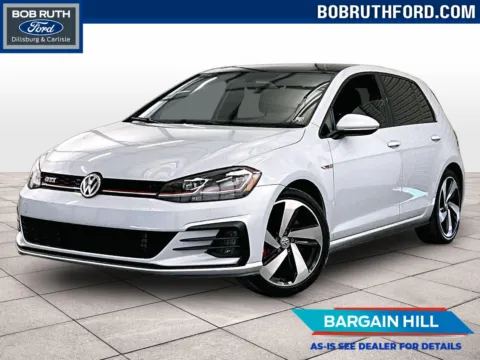 White 2019 Volkswagen Golf GTI SE for sale in Dillsburg, PA