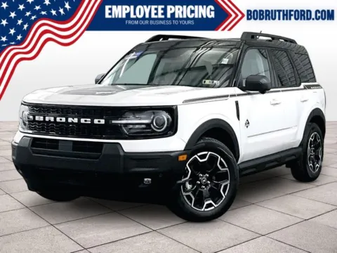 White 2025 Ford Bronco Sport Outer Banks for sale in Dillsburg, PA