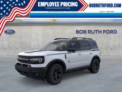 White 2025 Ford Bronco Sport Outer Banks for sale in Dillsburg, PA