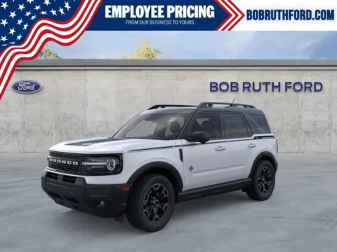 White 2025 Ford Bronco Sport Outer Banks for sale in Dillsburg, PA