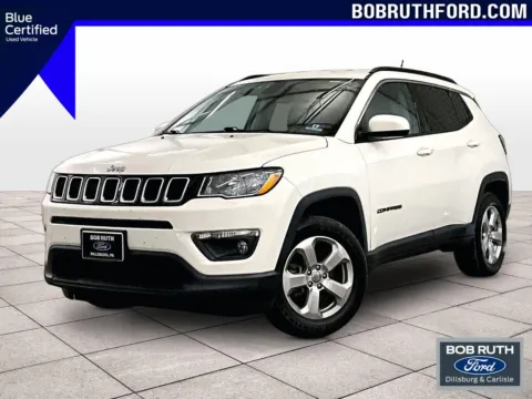 White 2019 Jeep Compass Latitude for sale in Dillsburg, PA
